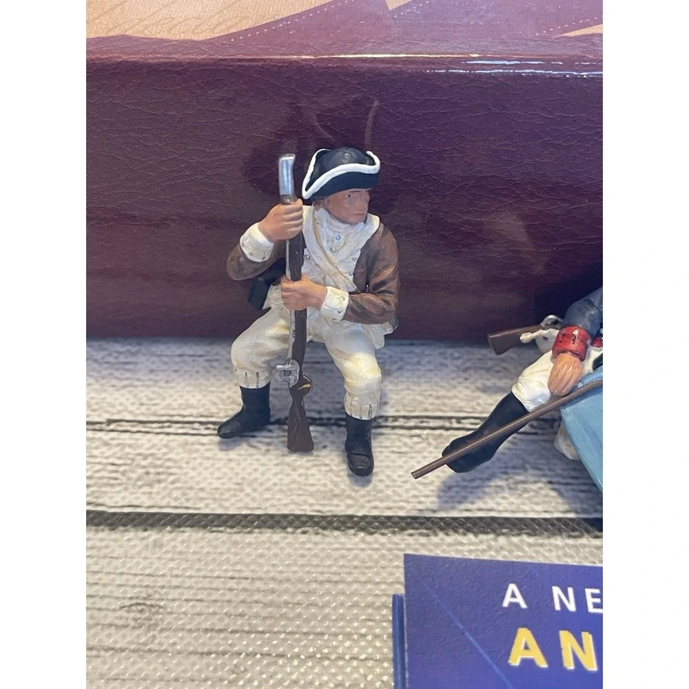 Britain Toy Soldier - American Revolution Washington Crossing The Delaware 17284